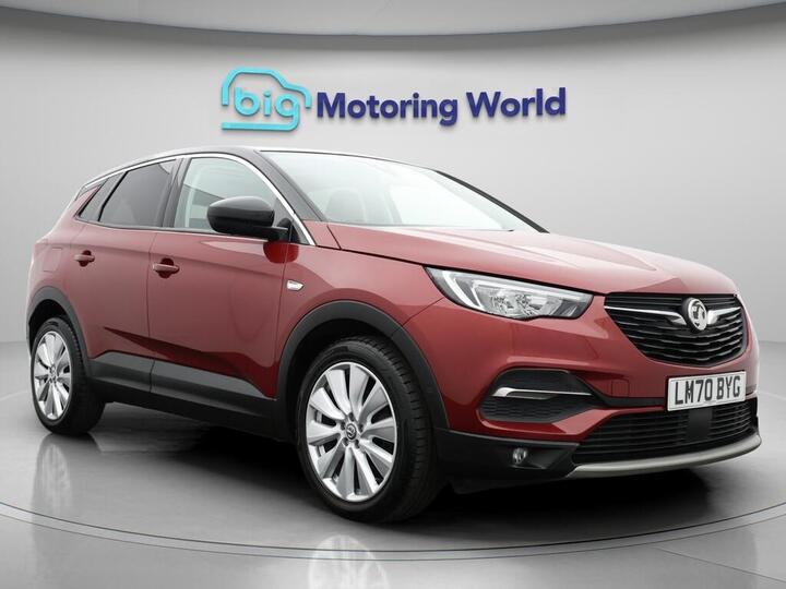 Vauxhall Grandland X 1.2 Turbo Elite Nav Auto Euro 6 (s/s) 5dr Vauxhall Grandland X 1.2 Turbo Elite Nav Auto Euro 6 (s/s) 5dr