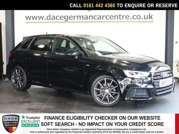Audi A3 1.0 TFSI 30 Black Edition Sportback Euro 6 (s/s) 5dr