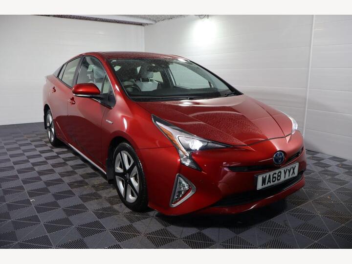 Toyota PRIUS 1.8 VVT-h Excel CVT Euro 6 (s/s) 5dr (15in Alloy)