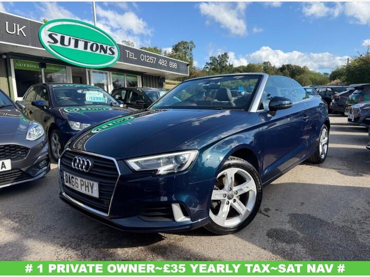 Audi A3 CABRIOLET 1.4 TFSI CoD Sport S Tronic Euro 6 (s/s) 2dr