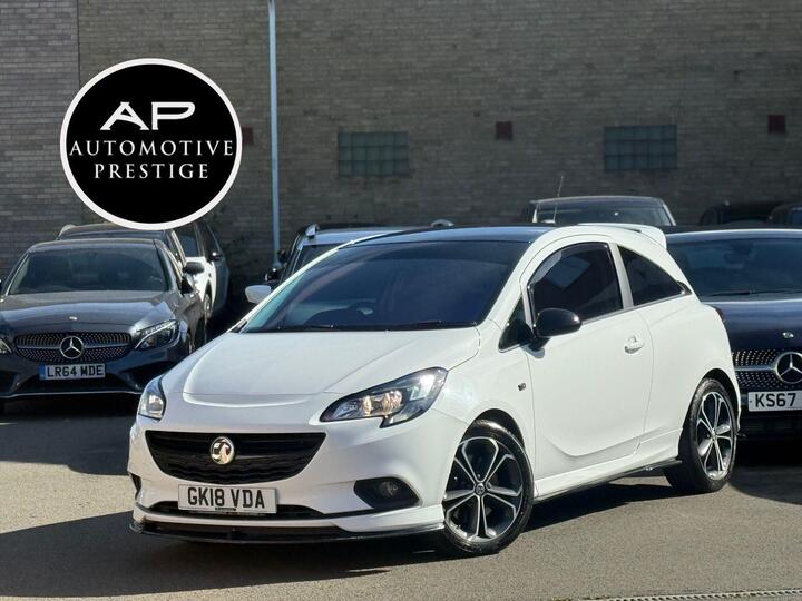 Vauxhall Corsa 1.4i Turbo White Edition Manual Euro 6 (s/s) 3dr