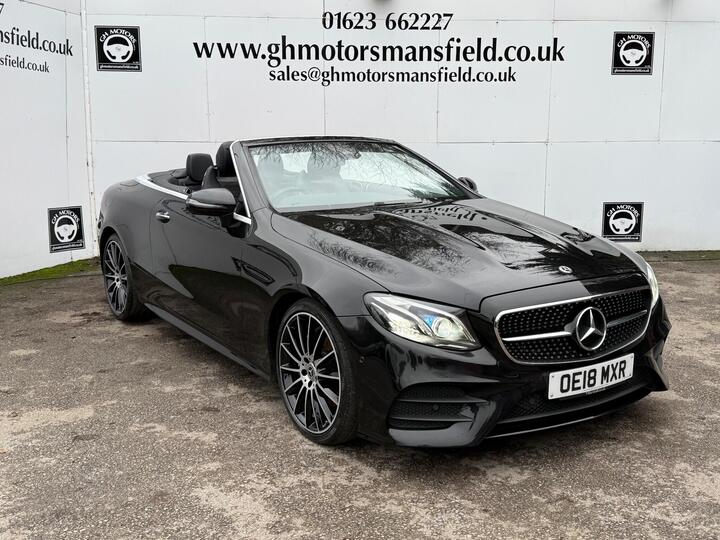 Mercedes-Benz E Class 2.0 E220d AMG Line (Premium Plus) Cabriolet G-Tronic+ Euro 6 (s/s) 2dr