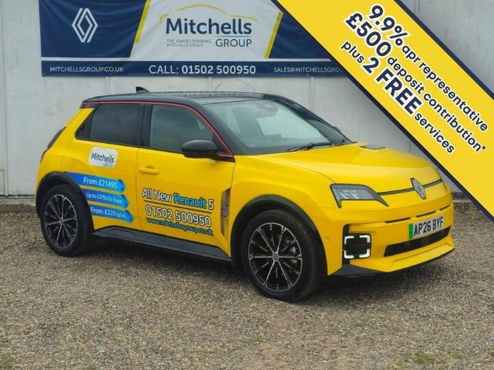 Renault 5 Comfort Range 52kWh Iconic Five+ Auto 5dr