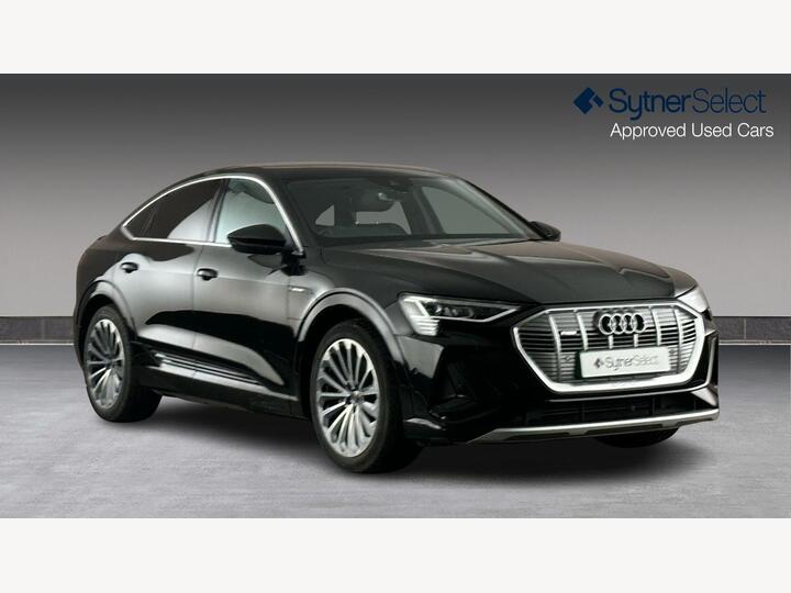 Audi E-TRON 50 S Line Sportback Auto Quattro 5dr 71.2kWh (11kW Charger)