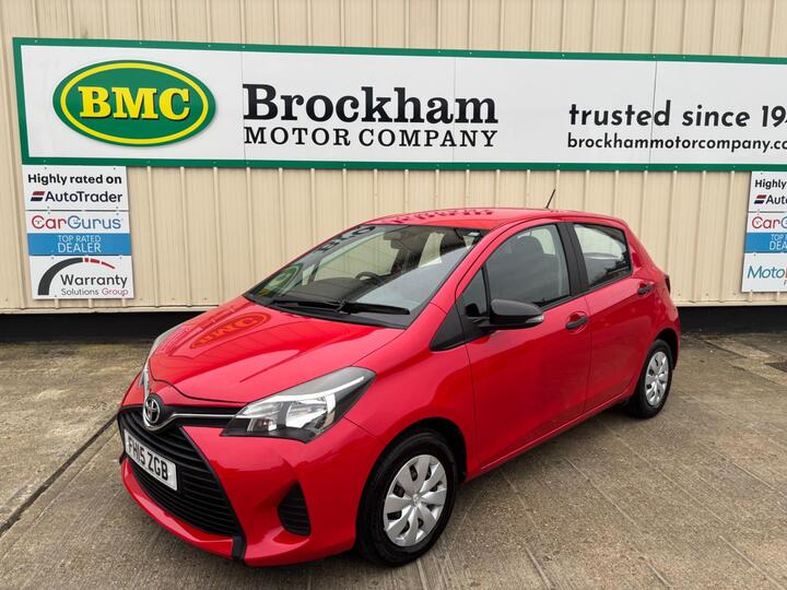 Toyota Yaris 1.0 VVT-i Active Euro 5 5dr Toyota Yaris 1.0 VVT-i Active Euro 5 5dr