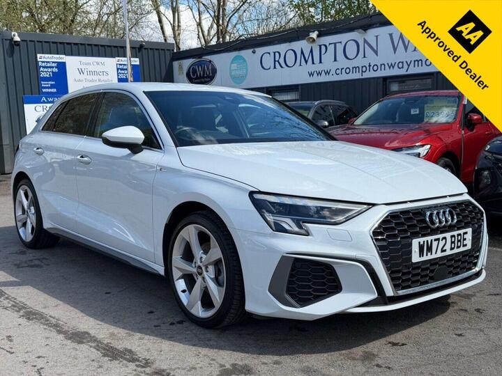 Audi A3 1.0 TFSI 30 S Line Sportback Euro 6 (s/s) 5dr