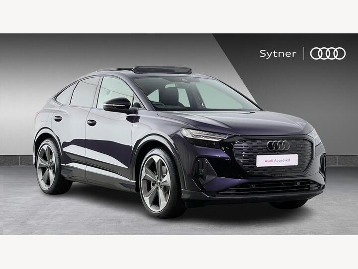 Audi Q4 E-tron 45 Black Edition Sportback Auto Quattro 5dr 82kWh