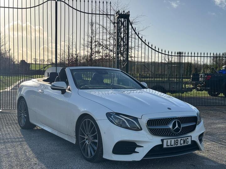 Mercedes-Benz E Class 2.0 E220d AMG Line (Premium) Cabriolet G-Tronic+ Euro 6 (s/s) 2dr