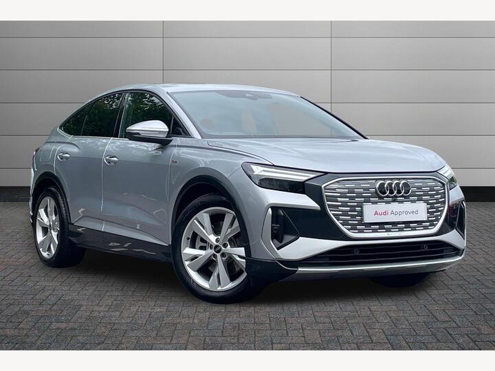 Audi Q4 E-tron 45 S Line Sportback Auto 5dr 82kWh Audi Q4 E-tron 45 S Line Sportback Auto 5dr 82kWh
