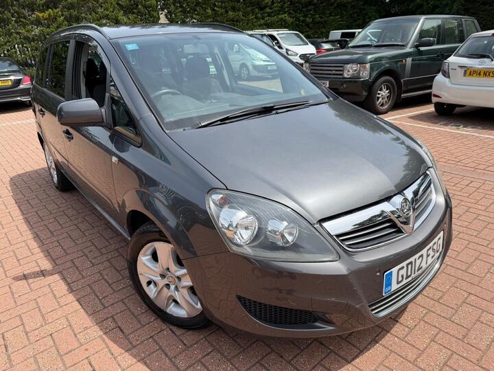 Vauxhall Zafira 1.8 16V Exclusiv Euro 5 5dr (SNav)