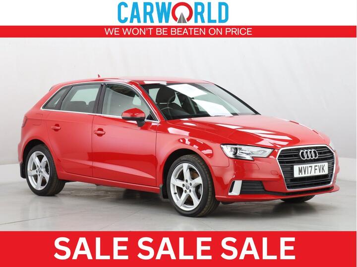 Audi A3 1.4 TFSI CoD Sport Sportback S Tronic Euro 6 (s/s) 5dr