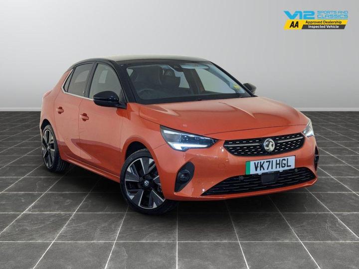 Vauxhall Corsa-e 50kWh Elite Nav Premium Auto 5dr (7.4Kw Charger)