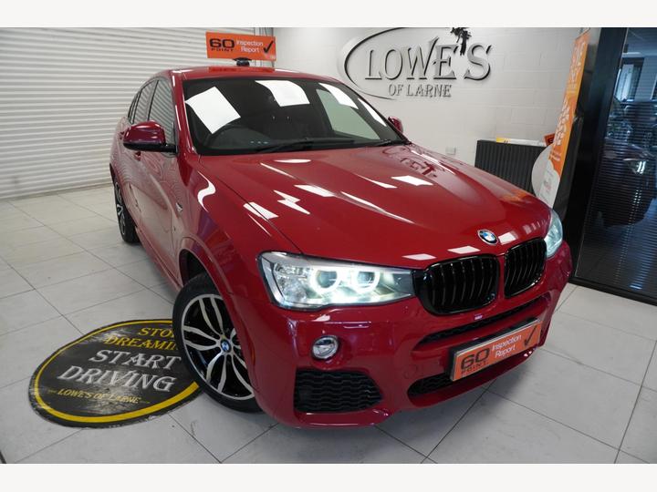 BMW X4 2.0 20d M Sport Auto XDrive Euro 6 (s/s) 5dr