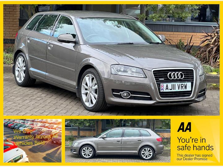 Audi A3 2.0 TDI Sport Sportback Quattro Euro 4 5dr