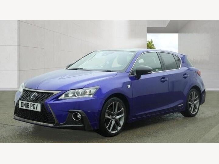 Lexus CT 1.8 200h F Sport CVT Euro 6 (s/s) 5dr
