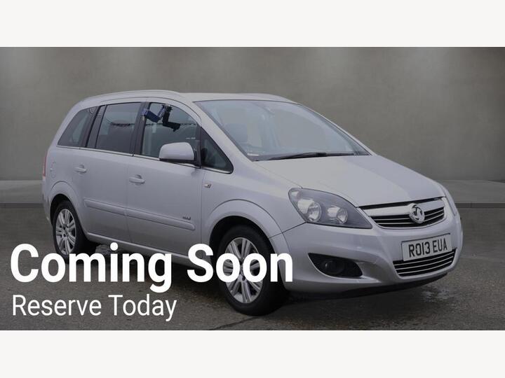 Vauxhall Zafira 1.6 16V Design Euro 5 5dr (SNav)