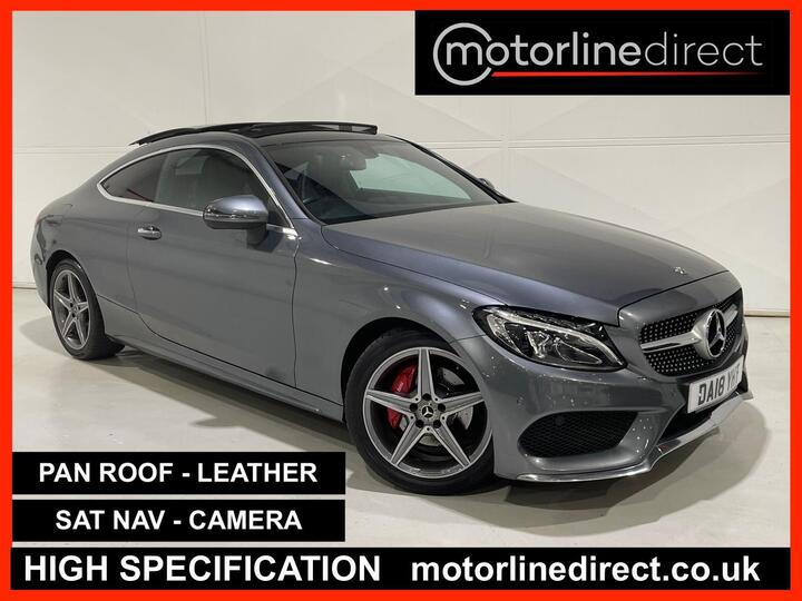 Mercedes-Benz C Class 2.0 C200 AMG Line (Premium) G-Tronic+ Euro 6 (s/s) 2dr