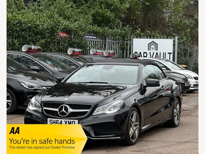 Mercedes-Benz E Class 2.1 E220 BlueTEC AMG Line Cabriolet G-Tronic+ Euro 6 (s/s) 2dr Mercedes-Benz E Class 2.1 E220 BlueTEC AMG Line Cabriolet G-Tronic+ Euro 6 (s/s) 2dr