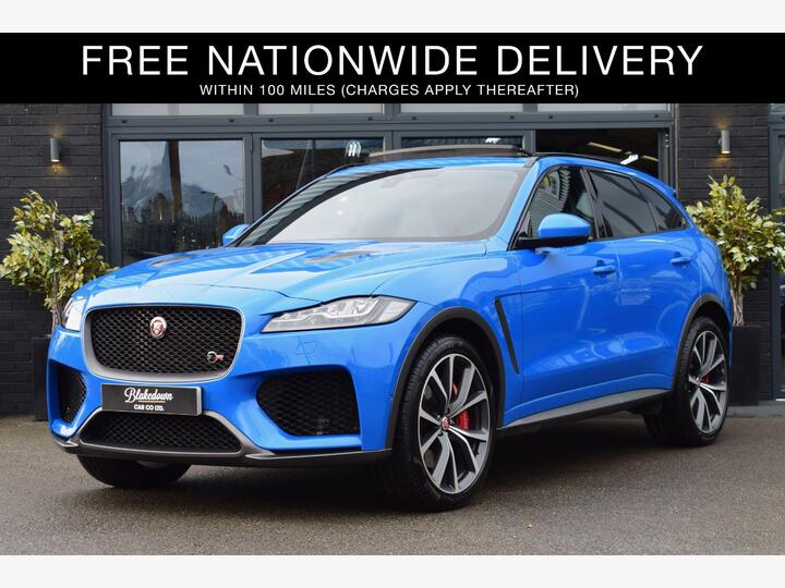 Jaguar F-PACE 5.0 V8 SVR Quickshift AWD Euro 6 (s/s) 5dr