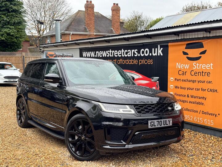 Land Rover Range Rover Sport 3.0 D300 MHEV HSE Dynamic Black Auto 4WD Euro 6 (s/s) 5dr Land Rover Range Rover Sport 3.0 D300 MHEV HSE Dynamic Black Auto 4WD Euro 6 (s/s) 5dr