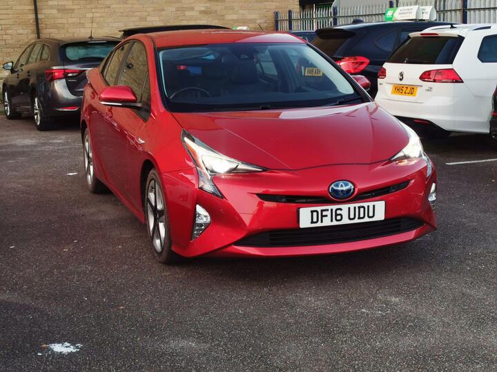 Toyota Prius 1.8 VVT-h Excel CVT Euro 6 (s/s) 5dr (15in Alloy)