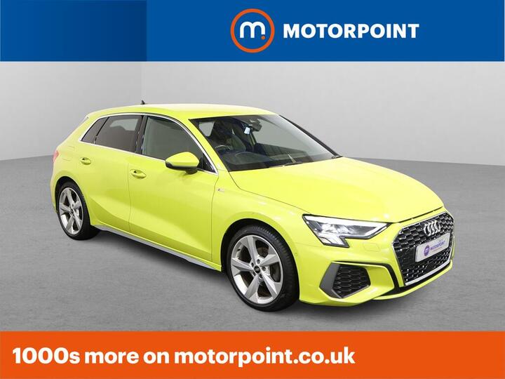 Audi A3 1.5 TFSI 35 S Line Sportback S Tronic Euro 6 (s/s) 5dr