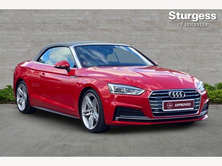 Audi A5 Cabriolet 2.0 TFSI 45 S Line S Tronic Quattro Euro 6 (s/s) 2dr