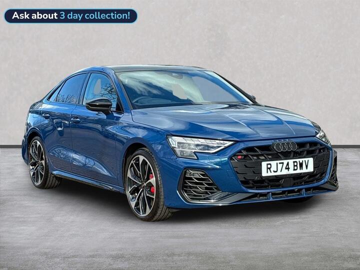 Audi A3 2.0 TFSI Black Edition S Tronic Quattro Euro 6 (s/s) 4dr