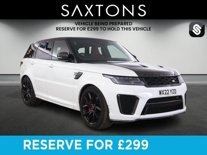 Land Rover Range Rover Sport 5.0 P575 V8 SVR Carbon Edition Auto 4WD Euro 6 (s/s) 5dr