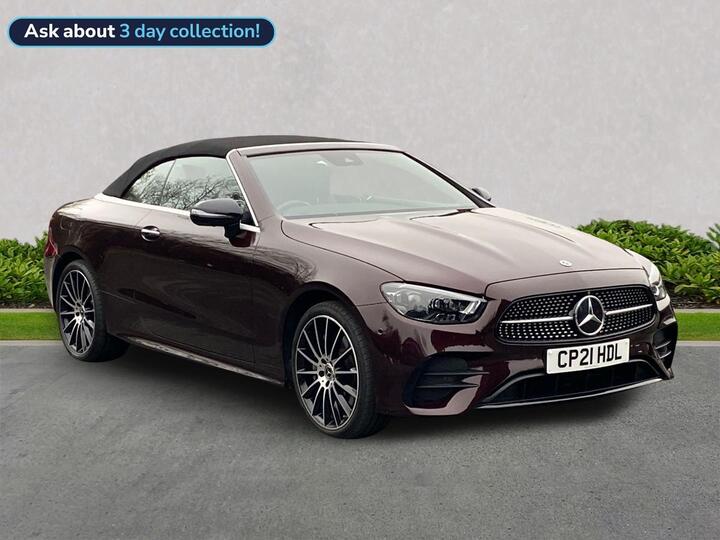 Mercedes-Benz E CLASS 3.0 E450h MHEV AMG Line Night Edition (Premium Plus) Cabriolet G-Tronic+ 4MATIC Euro 6 (s/s) 2dr
