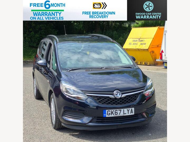 Vauxhall Zafira Tourer 1.4i Turbo Design Euro 6 5dr