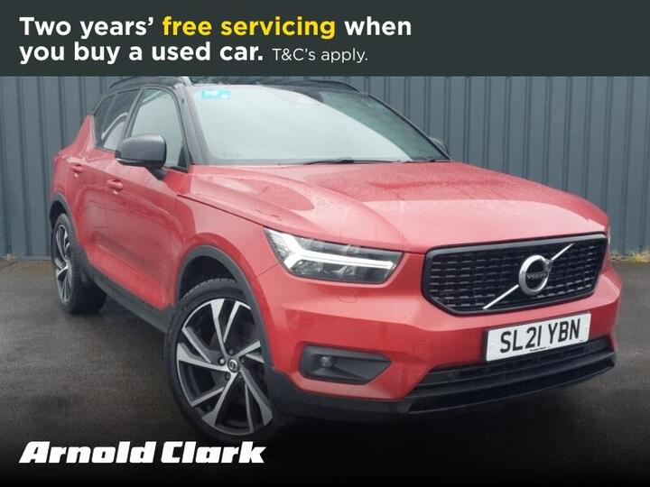 Volvo XC40 1.5h T5 Twin Engine Recharge 10.7kWh R-Design Pro Auto Euro 6 (s/s) 5dr