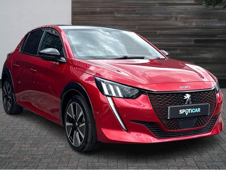 Peugeot E-208 50kWh GT Auto 5dr (7kW Charger)