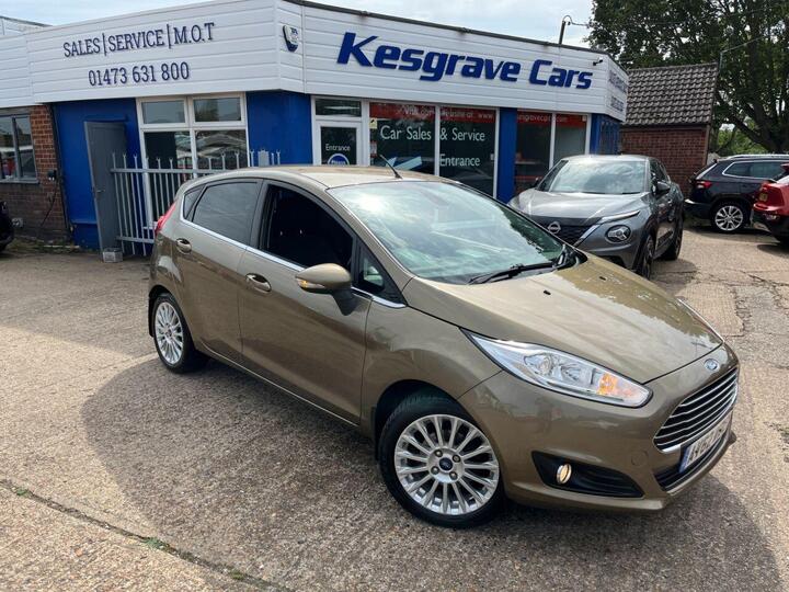 Ford FIESTA 1.0T EcoBoost Titanium Euro 5 (s/s) 5dr
