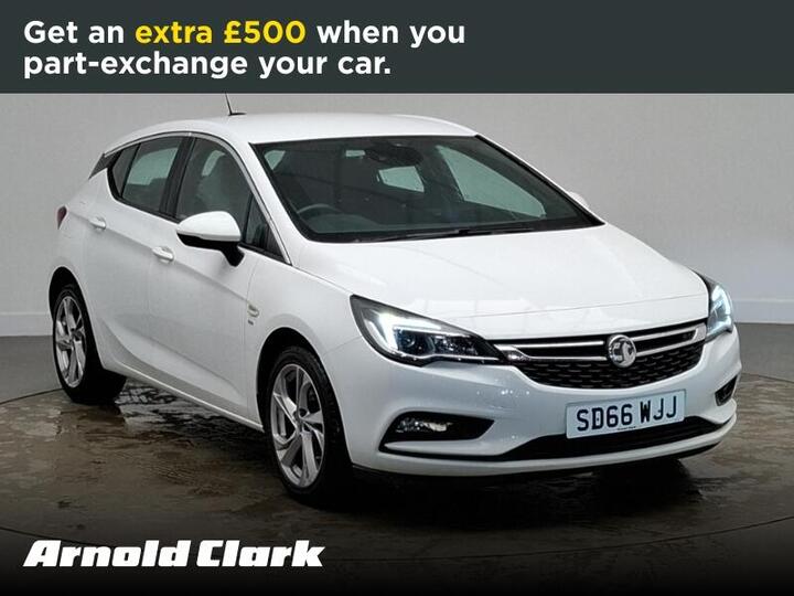 Vauxhall Astra 1.4i SRi Euro 6 5dr Vauxhall Astra 1.4i SRi Euro 6 5dr