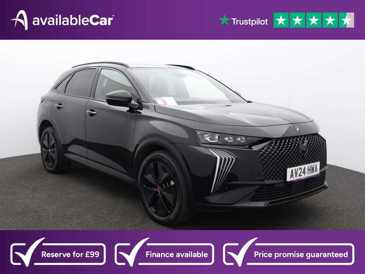 DS AUTOMOBILES DS 7 1.5 BlueHDi Performance Line + EAT8 Euro 6 (s/s) 5dr DS AUTOMOBILES DS 7 1.5 BlueHDi Performance Line + EAT8 Euro 6 (s/s) 5dr