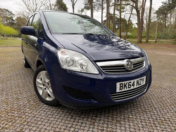 Vauxhall Zafira 1.8 16V Exclusiv Euro 5 5dr