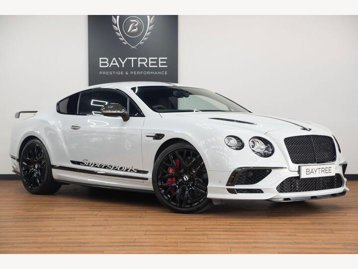 Bentley CONTINENTAL 6.0 W12 Supersports Auto 4WD Euro 6 2dr