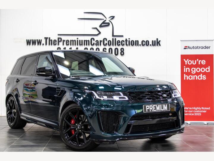 Land Rover Range Rover Sport 5.0 P575 V8 SVR Auto 4WD Euro 6 (s/s) 5dr