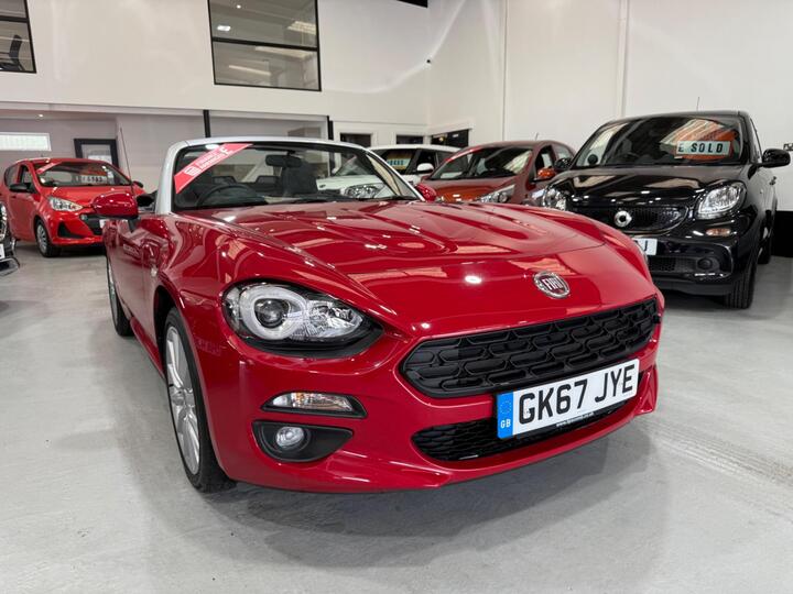 Fiat 124 Spider 1.4 MultiAir Lusso Euro 6 2dr Fiat 124 Spider 1.4 MultiAir Lusso Euro 6 2dr