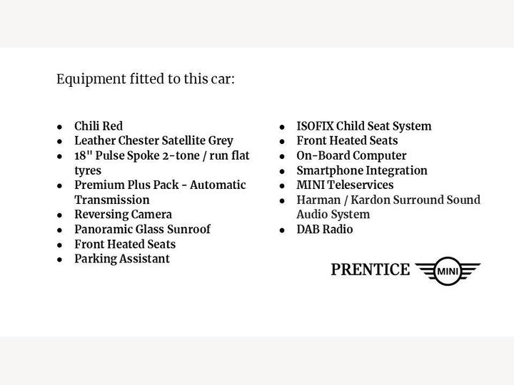MINI Hatch 2.0 Cooper S Exclusive Steptronic Euro 6 (s/s) 5dr