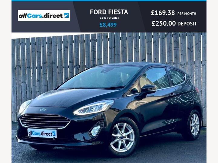 Ford FIESTA 1.1 Ti-VCT Zetec Euro 6 (s/s) 3dr