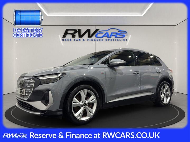 Audi Q4 E-TRON 40 S Line Auto 5dr 82kWh