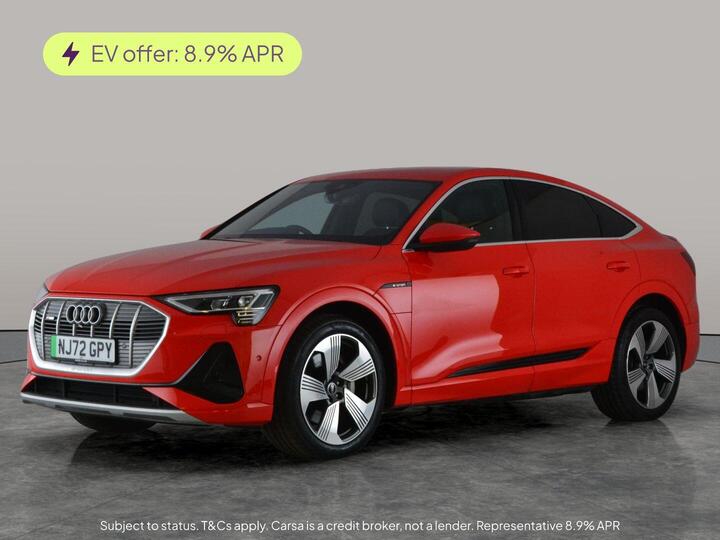 Audi E-tron 55 S Line Sportback Auto Quattro 5dr 95kWh (11kW Charger)