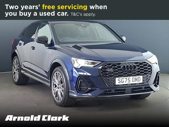 Audi Q3 2.0 TFSI 40 Black Edition Sportback S Tronic Quattro Euro 6 (s/s) 5dr