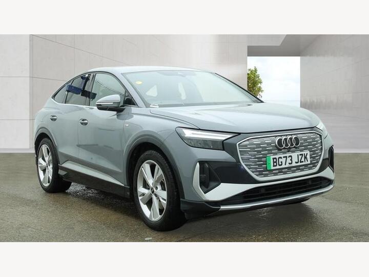 Audi Q4 50 S Line Sportback Auto Quattro 5dr 82kWh