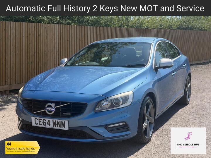 Volvo S60 2.0 D3 R-Design Lux Nav Geartronic Euro 5 (s/s) 4dr