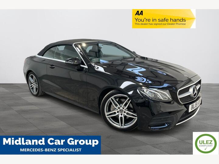 Mercedes-Benz E Class 2.0 E220d AMG Line Cabriolet G-Tronic+ Euro 6 (s/s) 2dr