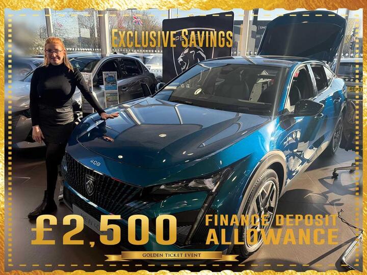 Peugeot 408 1.2 HYBRID GT Fastback E-DSC6 Euro 6 (s/s) 5dr