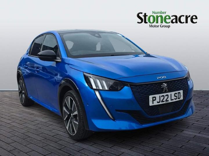 Peugeot E-208 50kWh GT Auto 5dr (7kW Charger)
